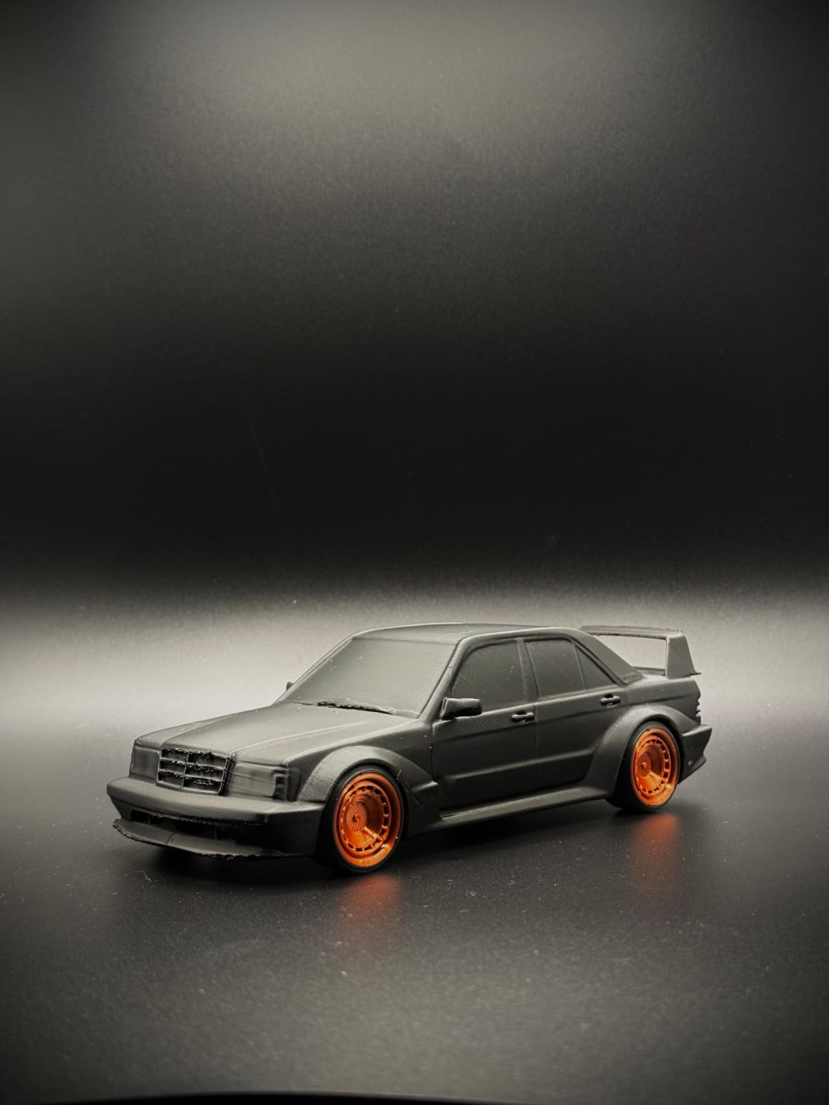 Mercedes Benz E190 Wide Body with alloy wheels