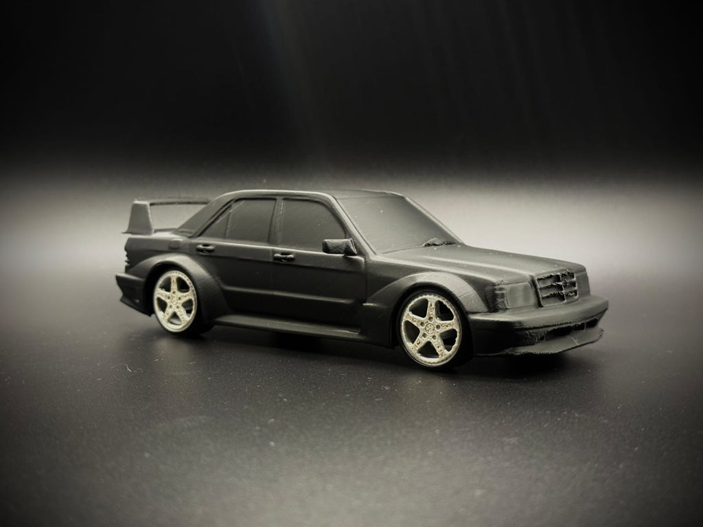 Mercedes Benz E190 Wide Body with alloy wheels